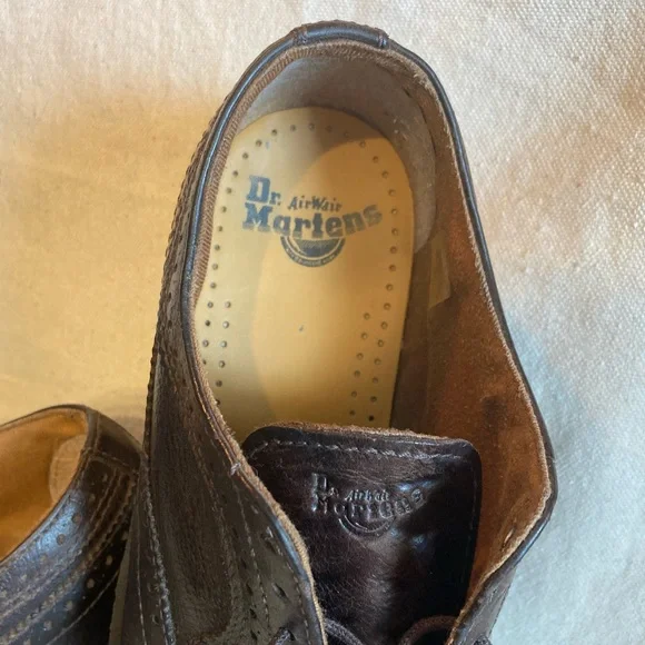 Dr. Martens Brown Wingtips US Men’s 9 M - Picture 5 of 10